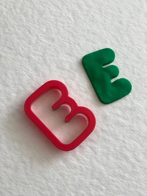 Letter E Cookie Cutter 3d Printed Cuttersalphabet Cookie Etsy Letter E Cookie Cutter 3d Printed Cuttersalphabet Cookie Etsy