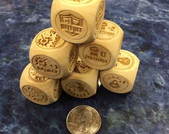 Dés bonus de lancer de sauvegarde pour suivre les bonus de vos personnages pour RPG et D&D (Close OUT)