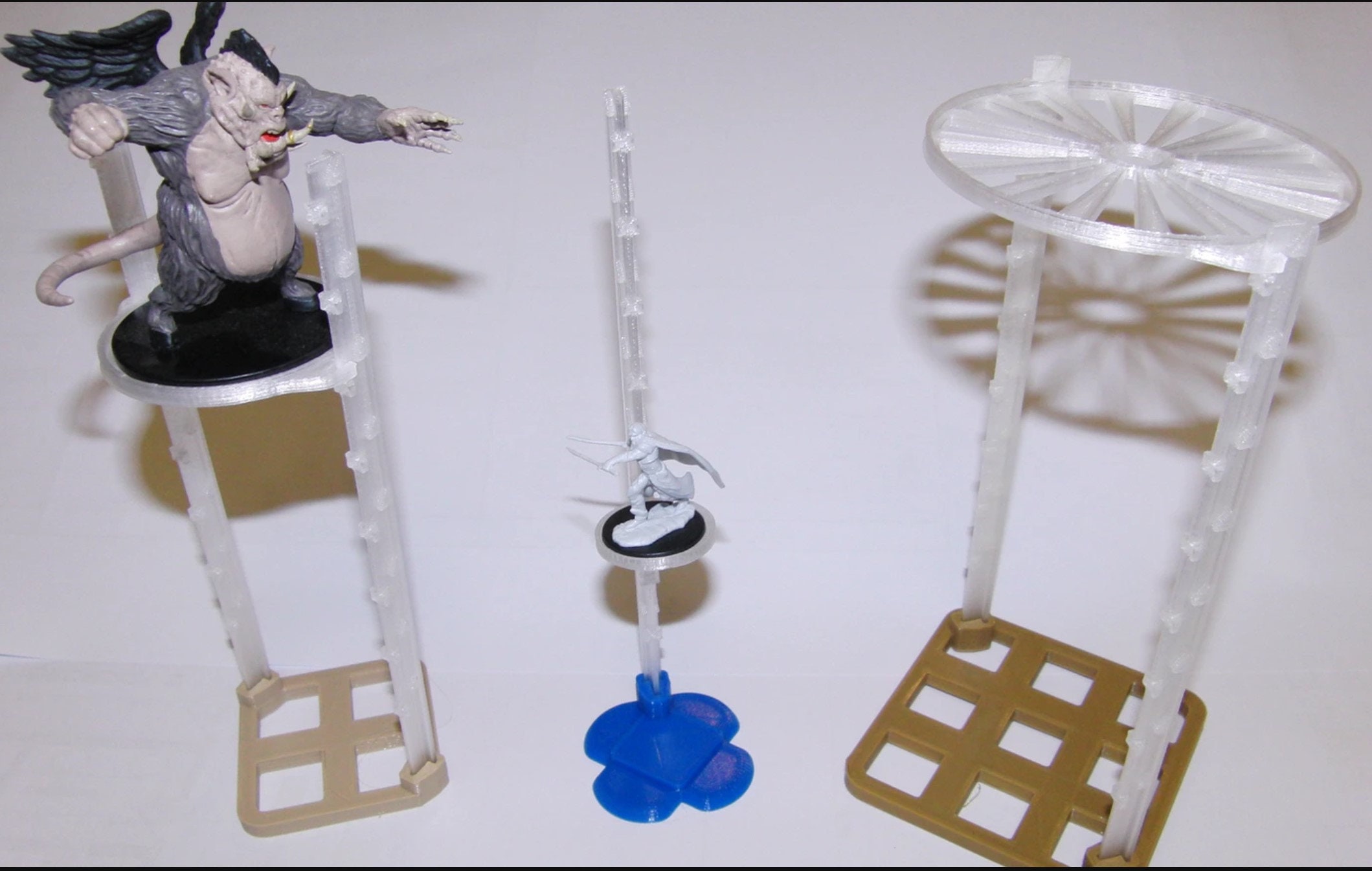 A set of Stands for your Flying RPG / D&D miniatures | Etsy