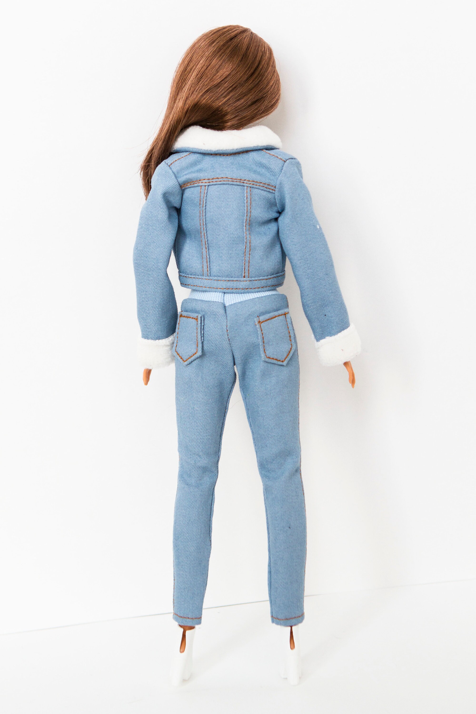 Jeans for barbie doll . barbie doll pants . shirt barbie | Etsy