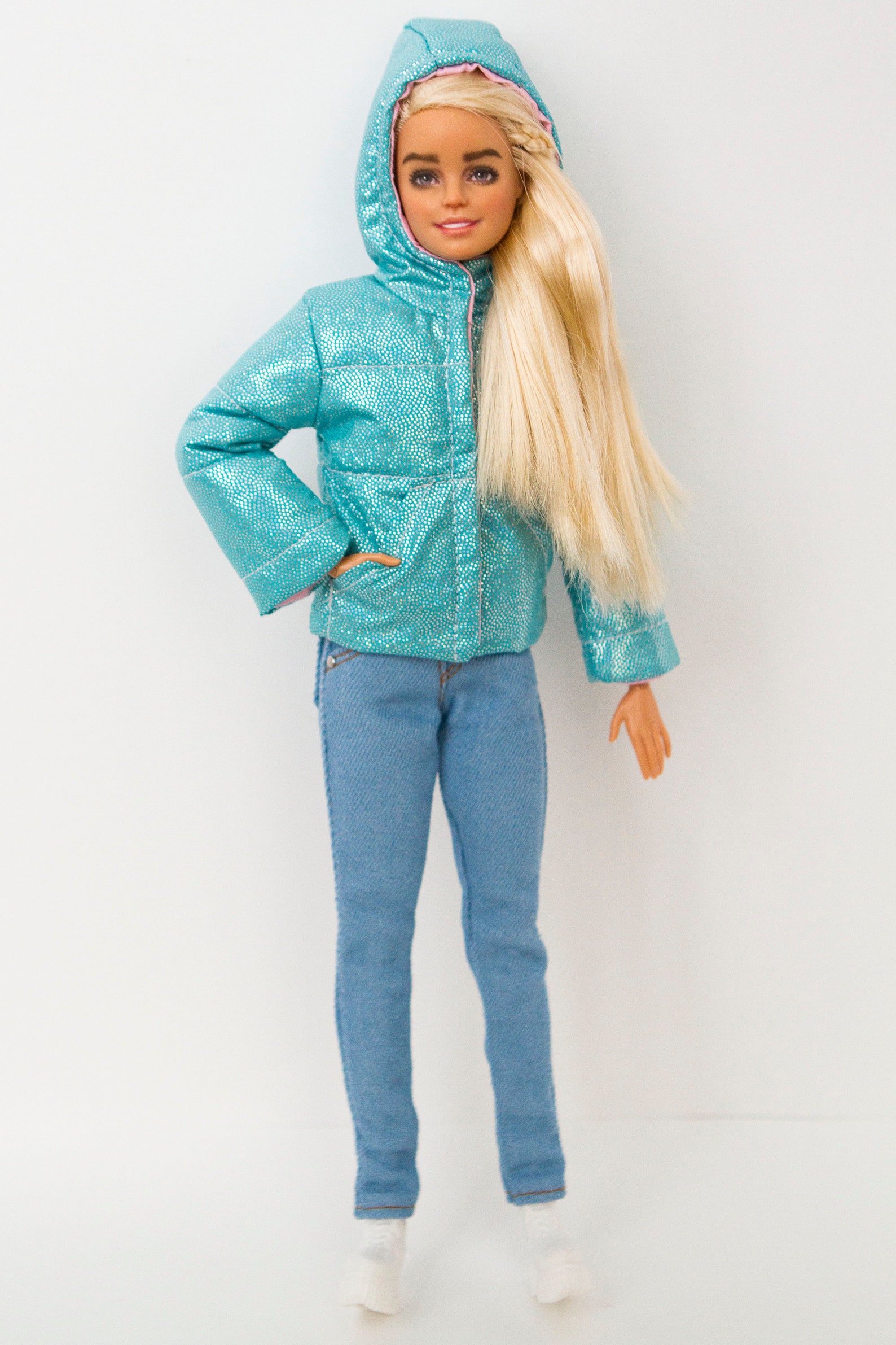 sheer barbie jacket
