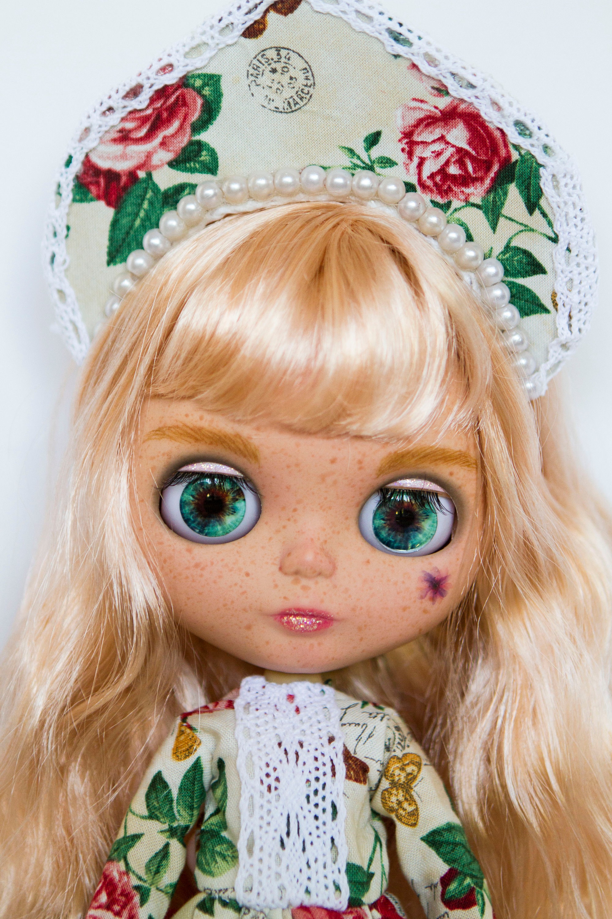 Blythe Doll Ooak Custom Repaint Collection Tbl Art Doll Blond Etsy