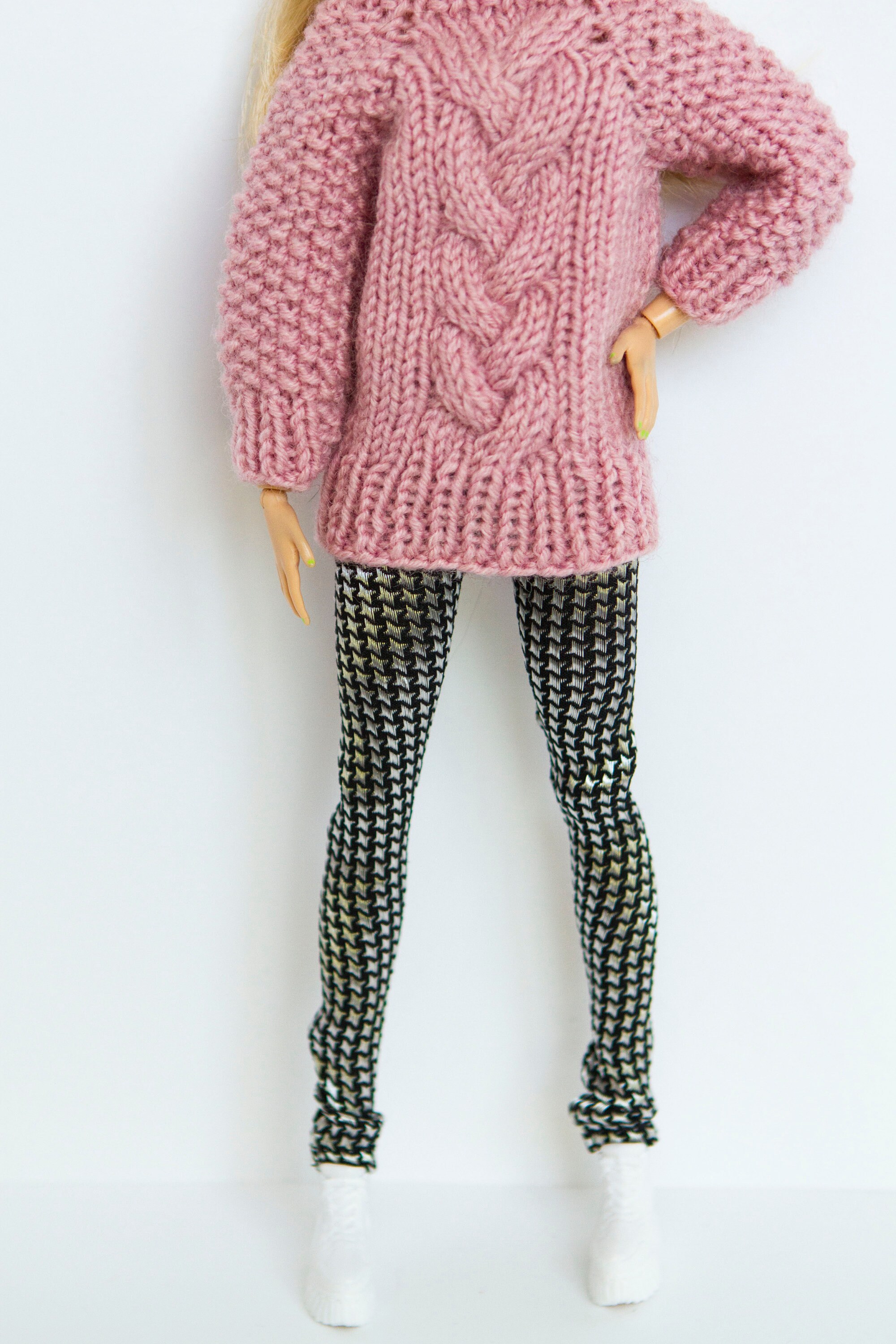 Barbie clothes. knitted sweater for barbie doll Etsy