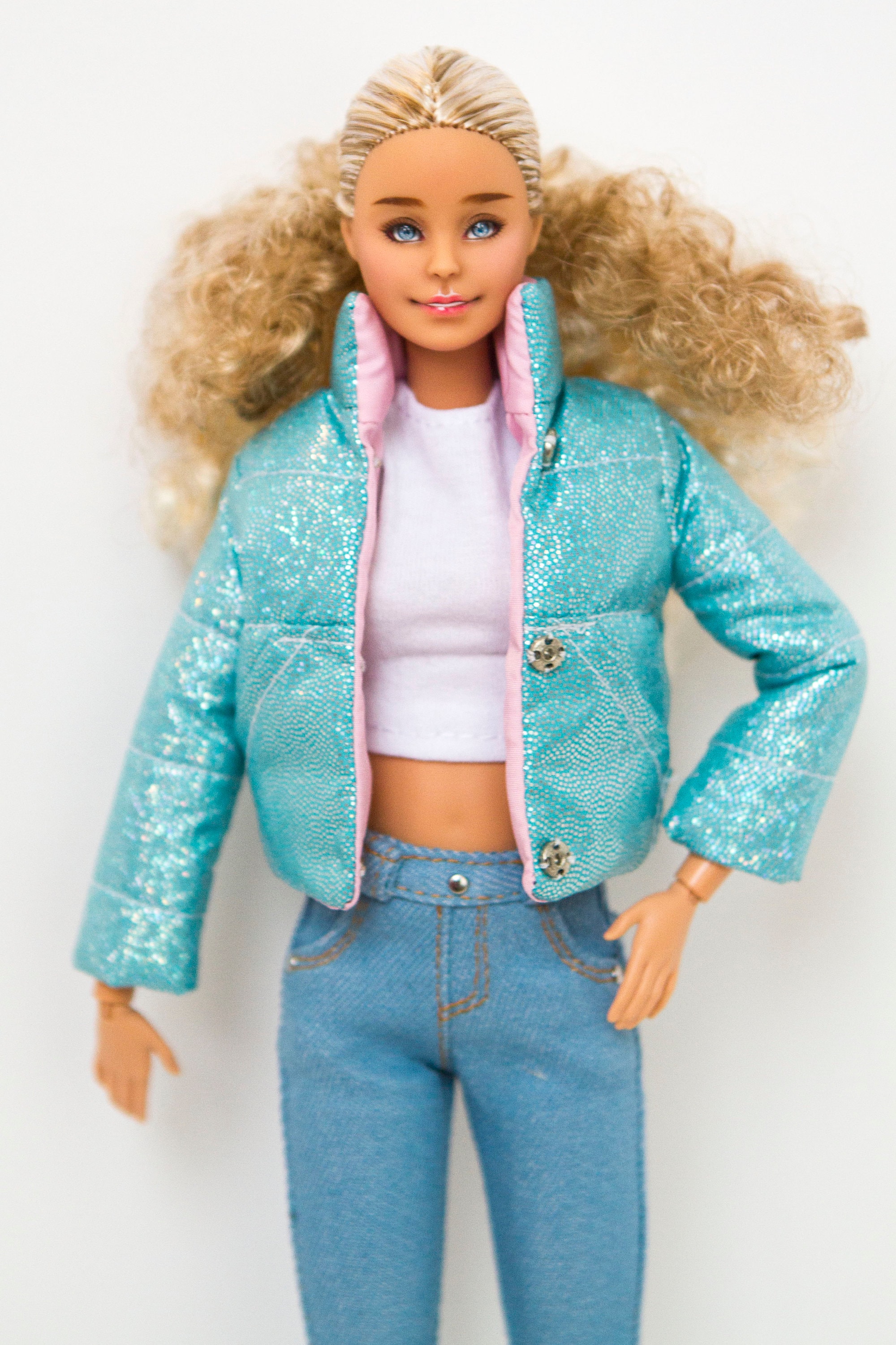 Barbie coat. down jacket jacket for barbie . winter coat | Etsy