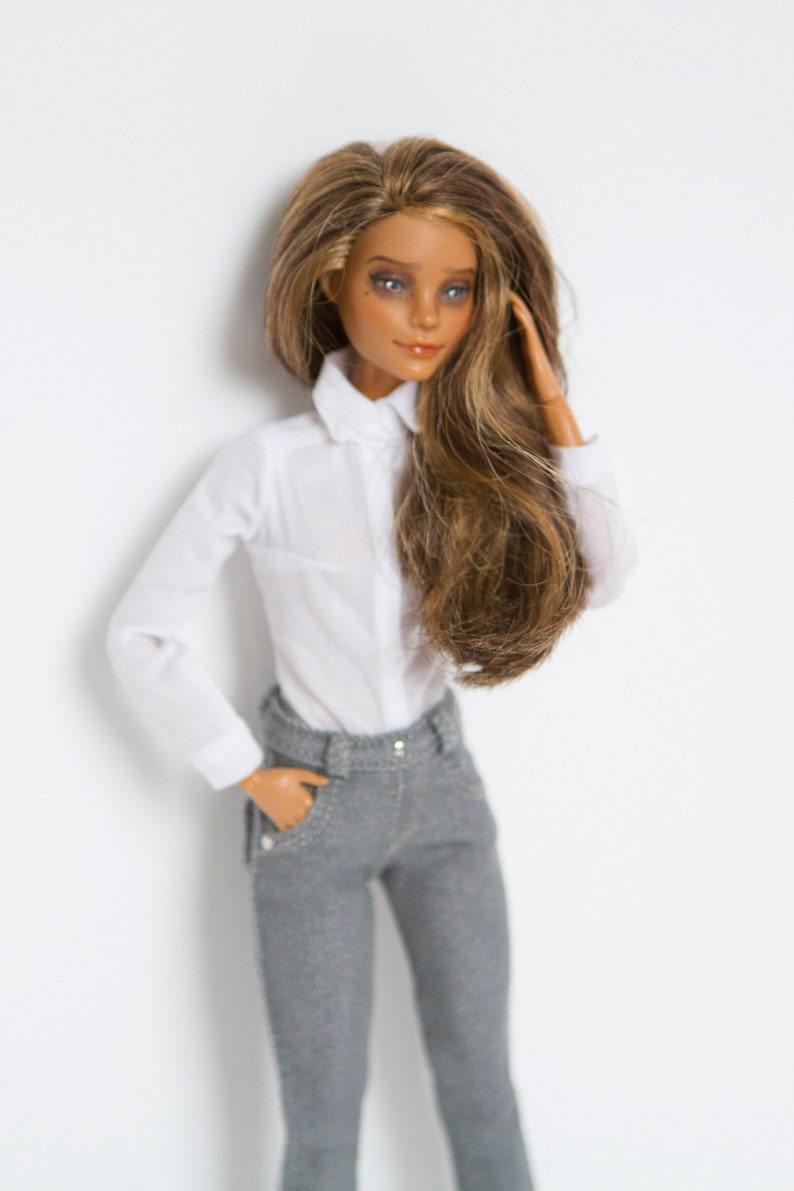 barbie doll in jeans