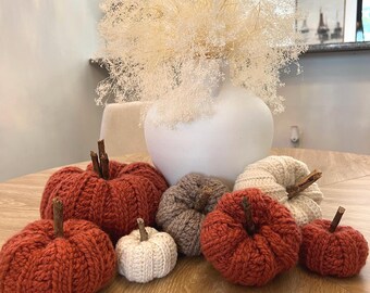 Schema all'uncinetto per zucche - Pumpkin Patch: adatto ai principianti (download immediato del PDF)