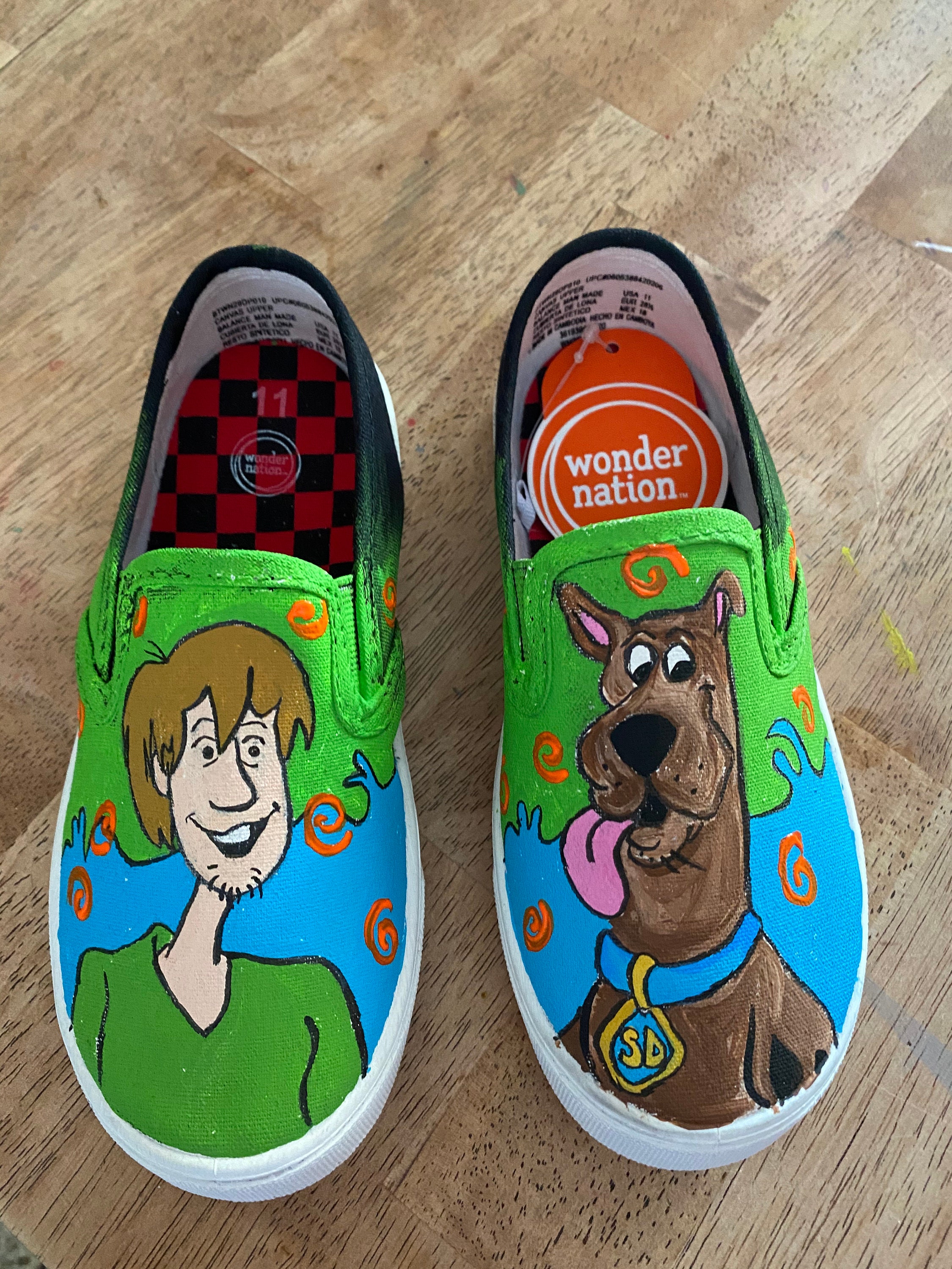 Custom hand painted Shoes Etsy