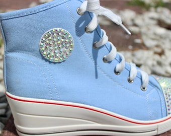 High Heel Sneakers Etsy High Heel Sneakers Etsy