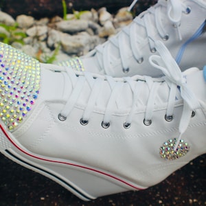 Bling wedge converse hotsell