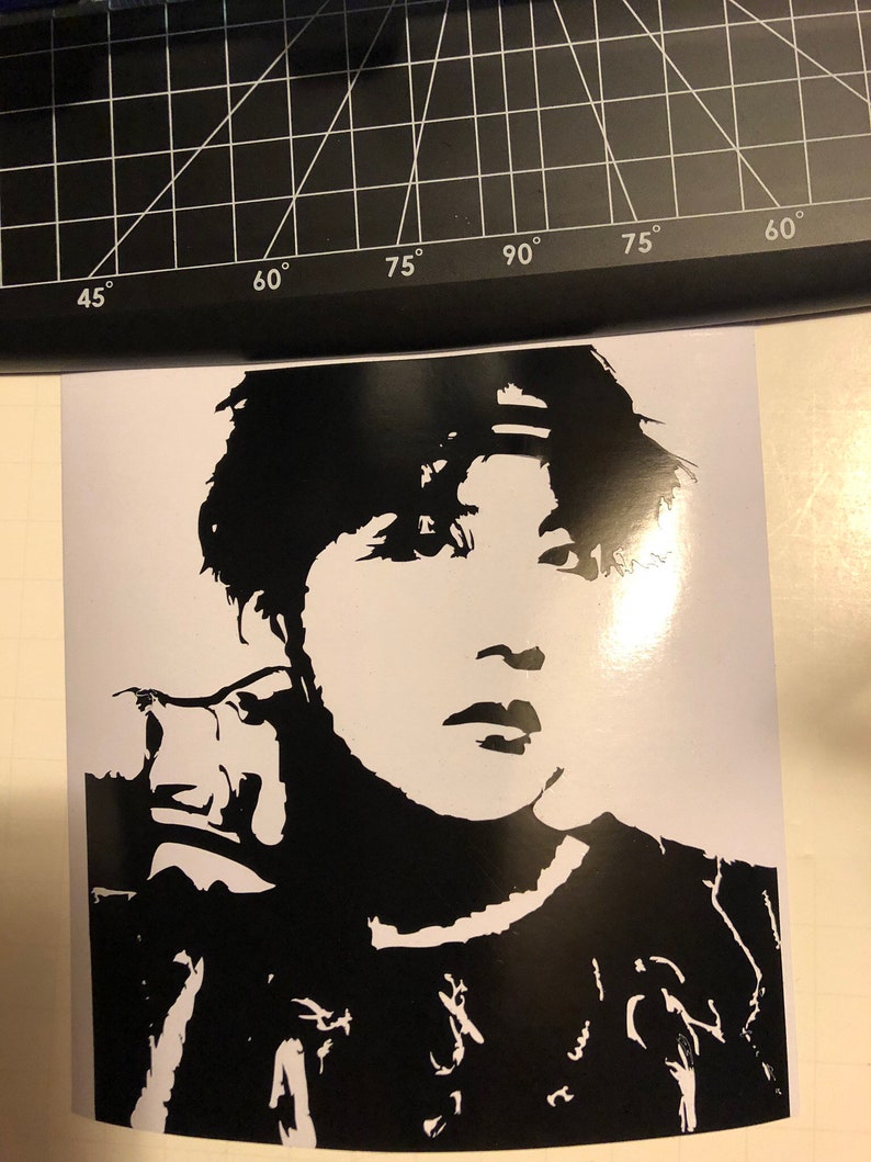 BTS Portrait Decals