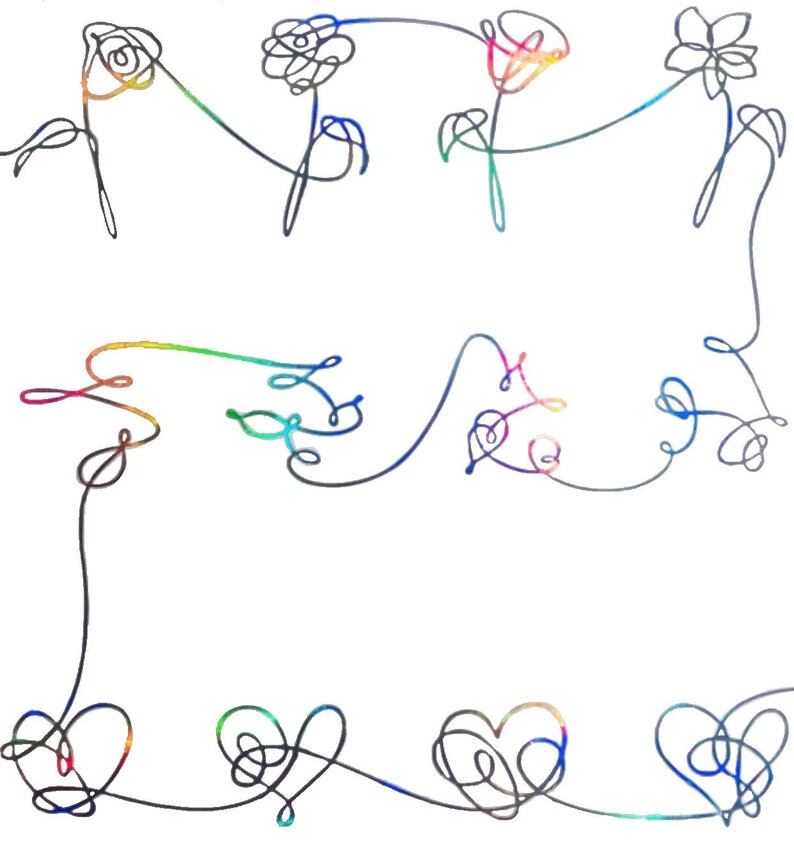 Тату bts эскиз love yourself