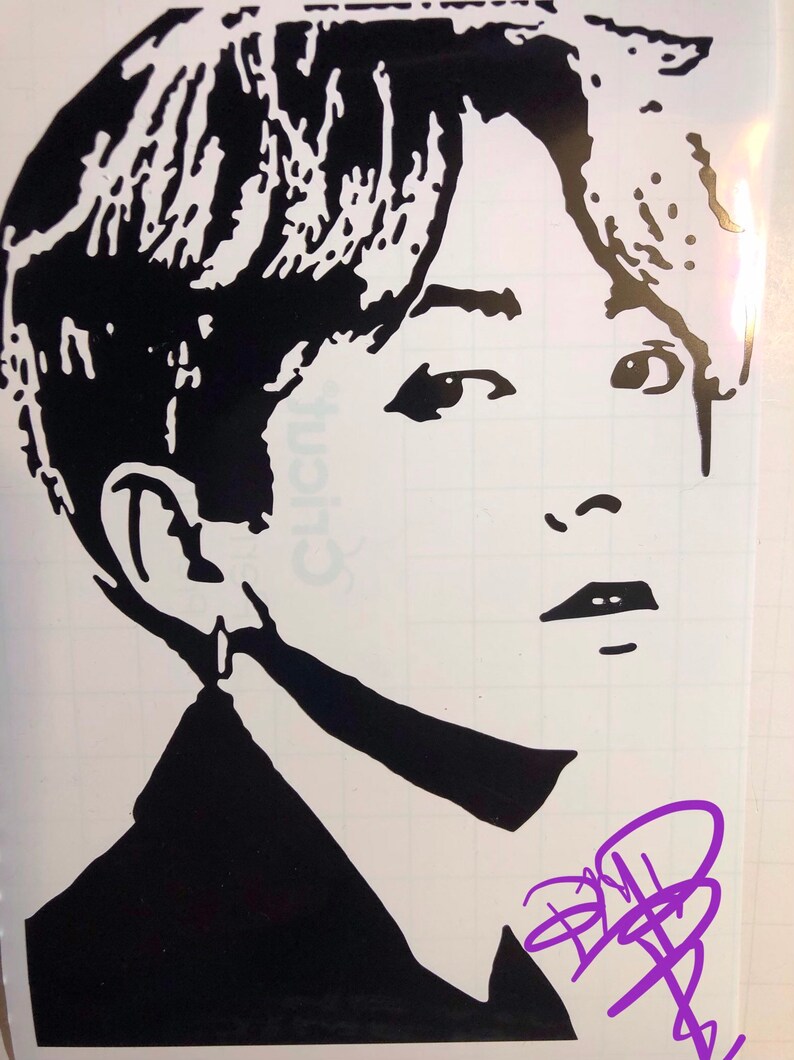 BTS Portrait Decals