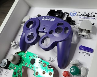 Game Cube Gamecube Shadowbox Diorama Controller Disassembled