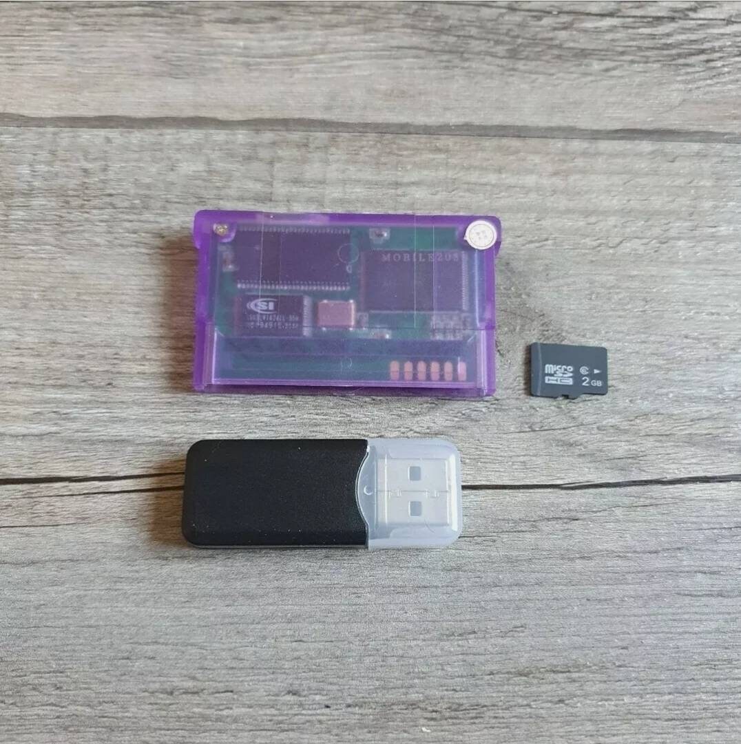 Flash Card Gba Sd 2 GB Game Boy Advance SP Working Multigame Etsy UK