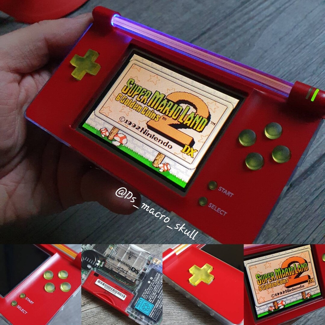 Nintendo Game Boy Macro Neon DS GBA Gameboy Pokemon Nes Snes Etsy