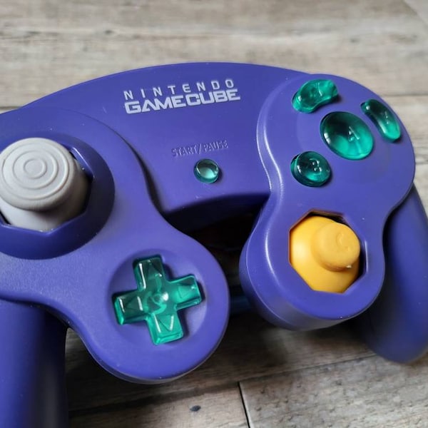 Custom Gamecube Buttons Etsy