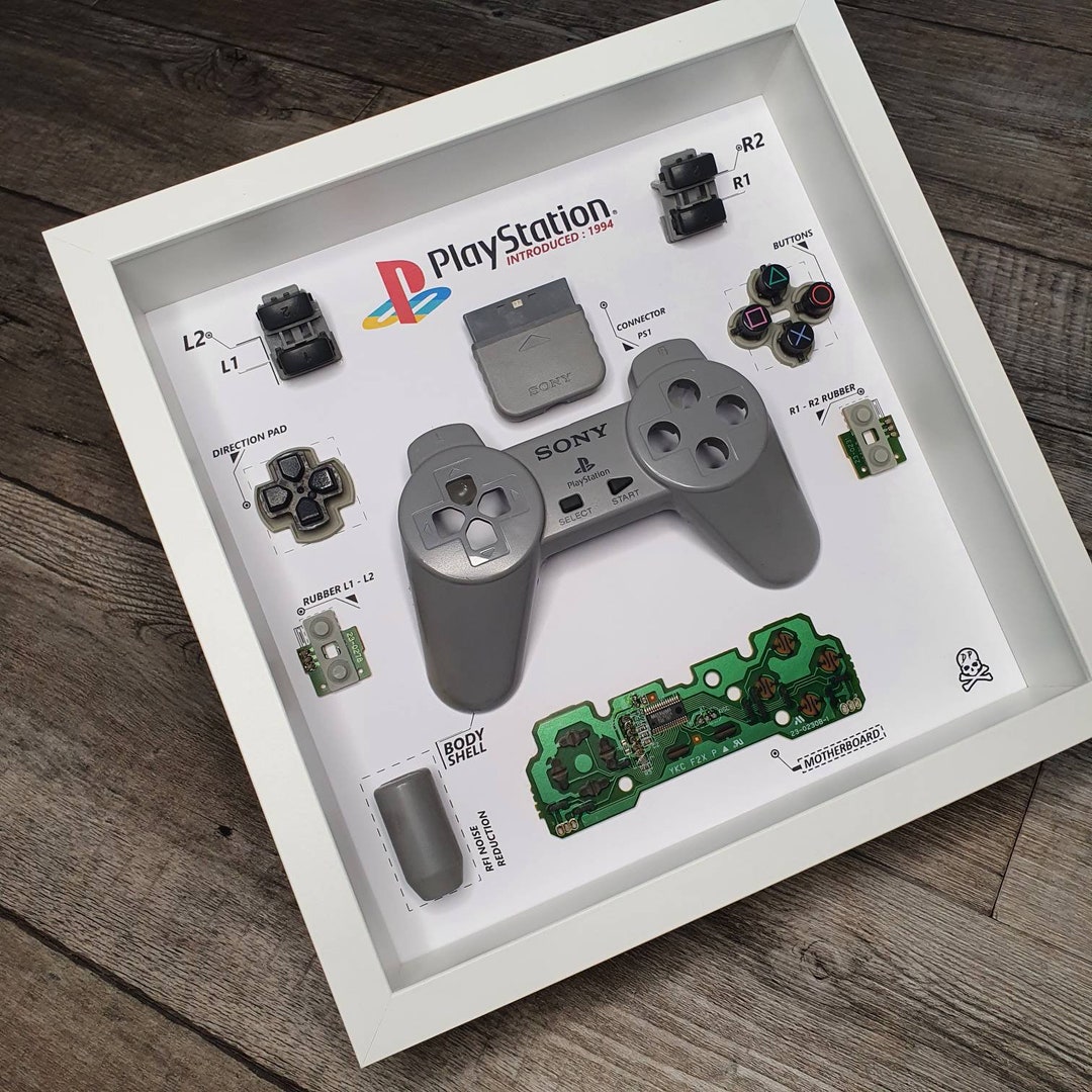 Shadowbox Diorama for Ps1 Ps Psx Controller Wall Decor Game Room - Etsy