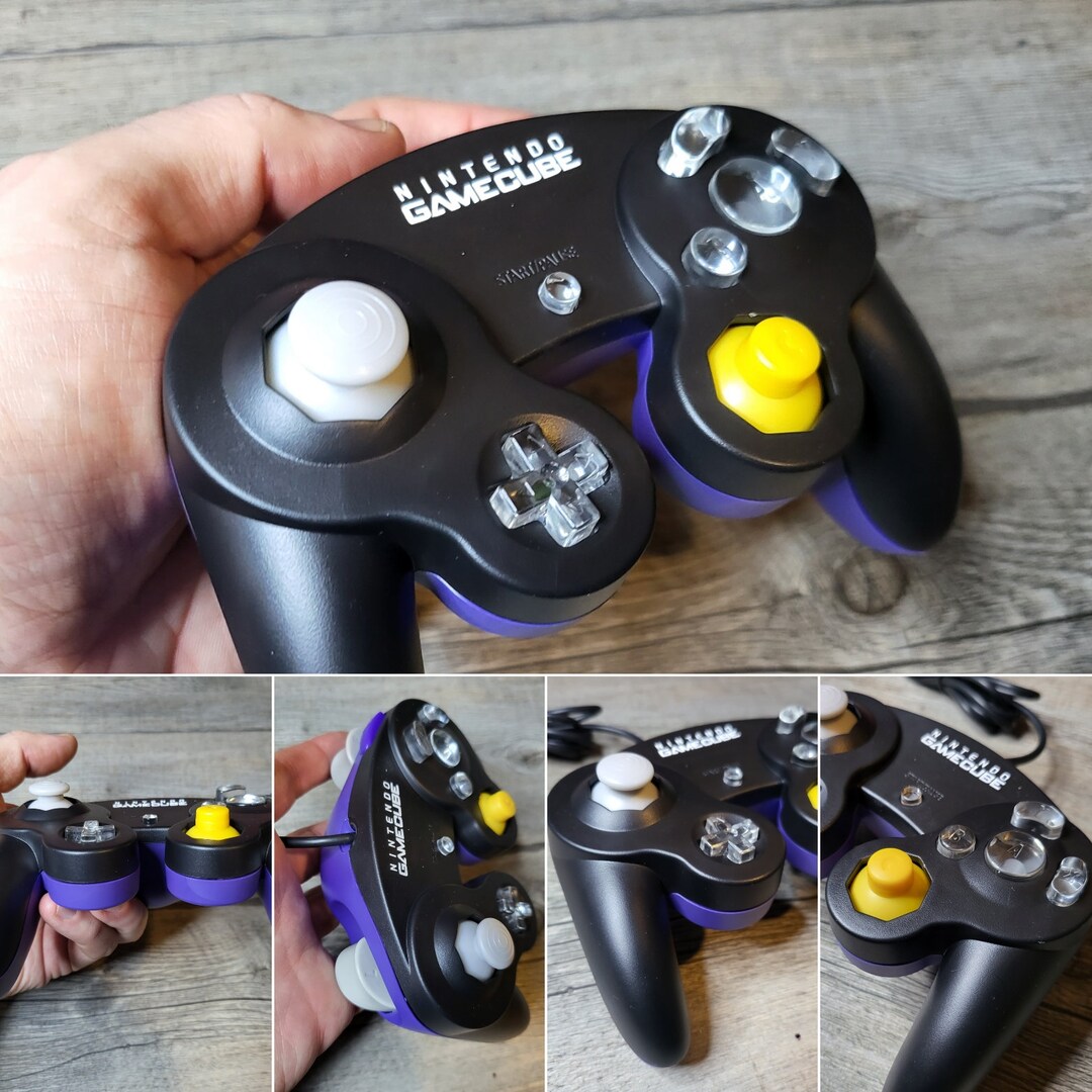 Gamecube Controller Joystick Custom Game Cube Gbc Pad Etsy