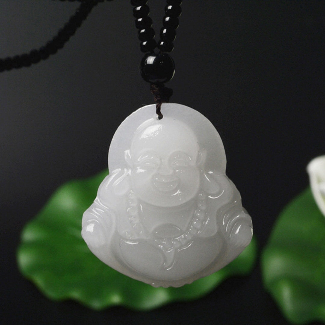 Afghan White Jade Suet White Jade Buddha Pendant Pendant Etsy