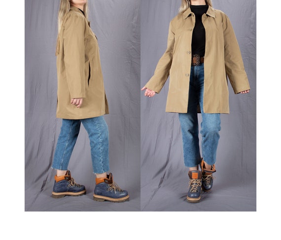 New Ex Debenhams Ladies Black Smart Business Office Mac Trench Burberry For Trench Coats