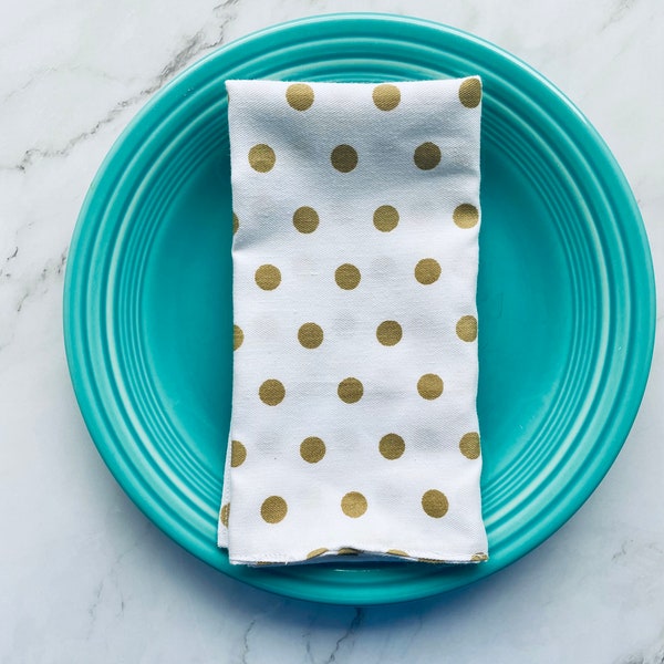 Polka Dot Napkins Etsy