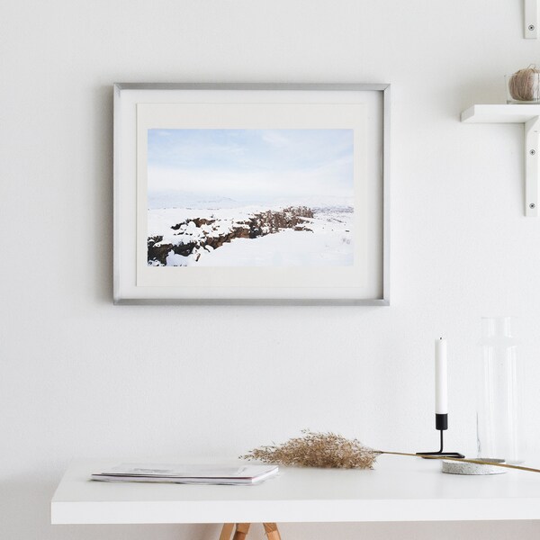 Pingvellir National Park | Iceland | Tectonic Plates | Instant Download | Print large | Poster