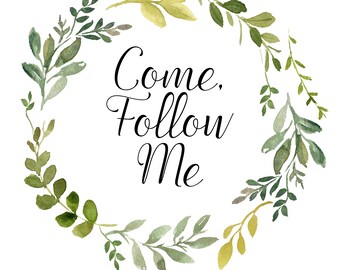 Come follow me | Etsy