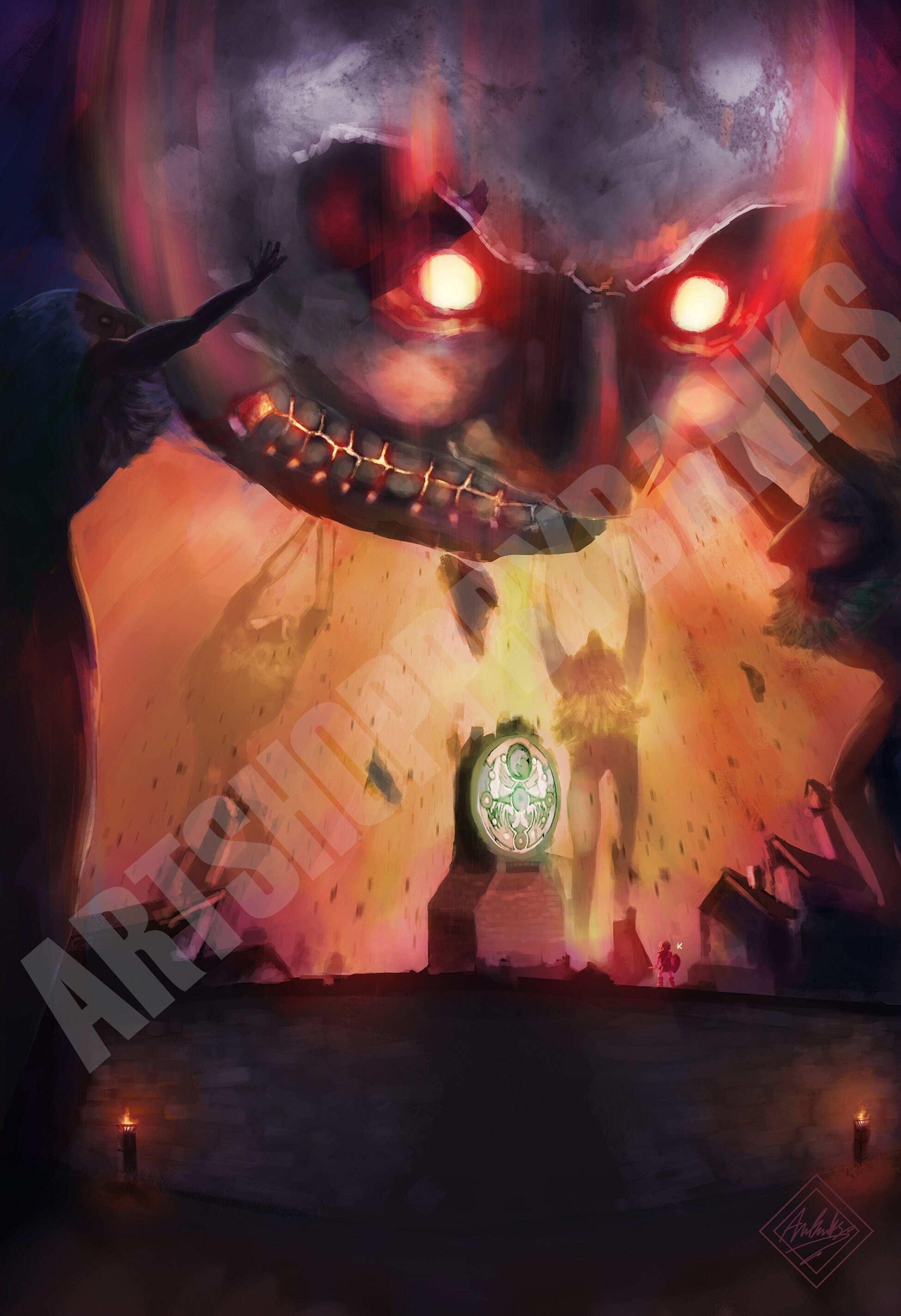 Clock Town the Final Day Etsy