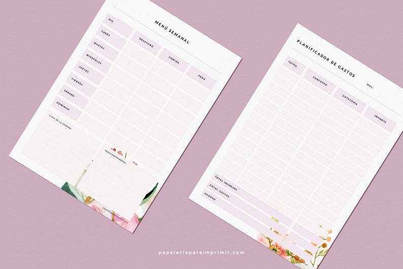 Planners to print: plan your routine pack image 4