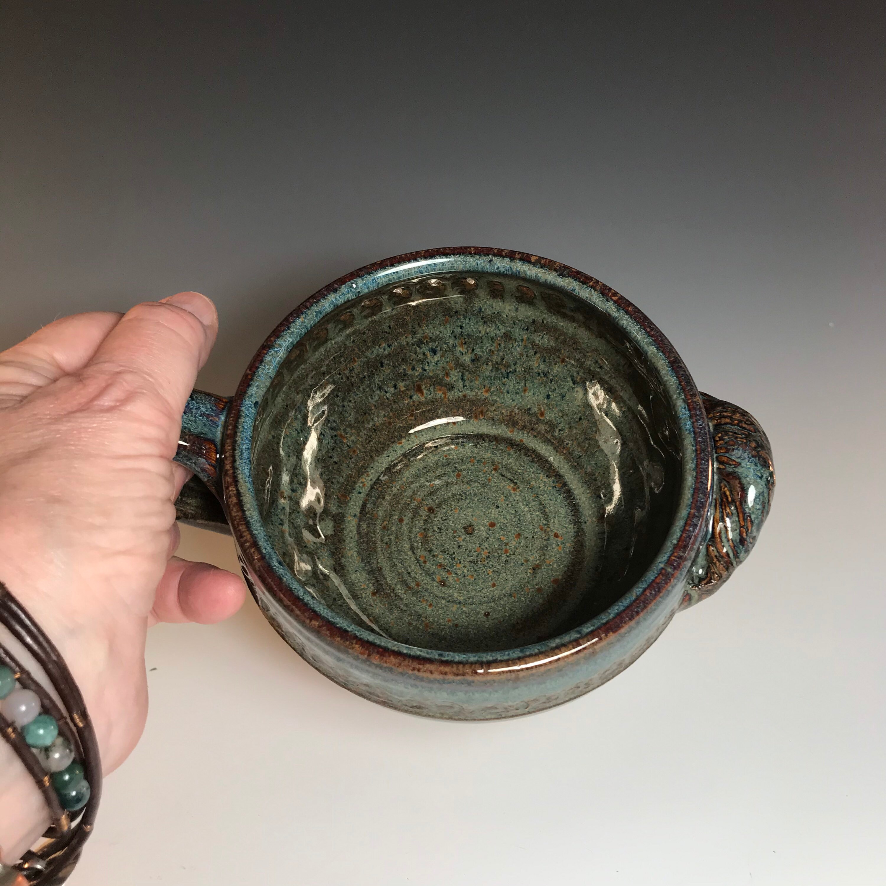 Soup MugSoup Mug with Handle Soup Mug Pottery Soup Mug 16 Etsy