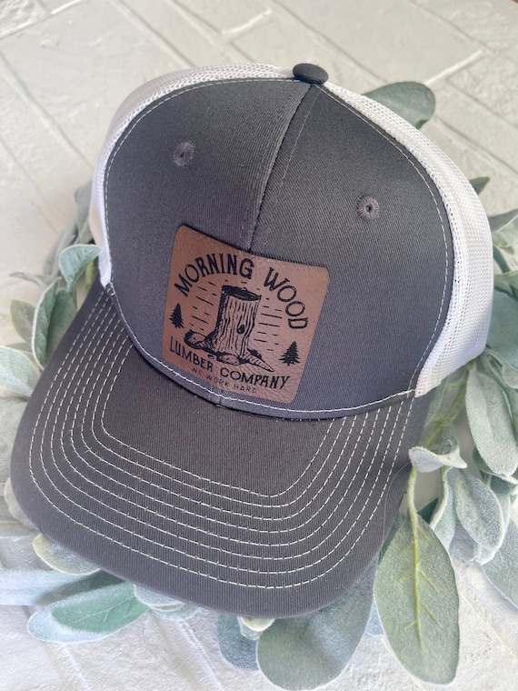 Morning Wood Lumber Company Men's Funny Trucker Hat Men's Gift - Etsy