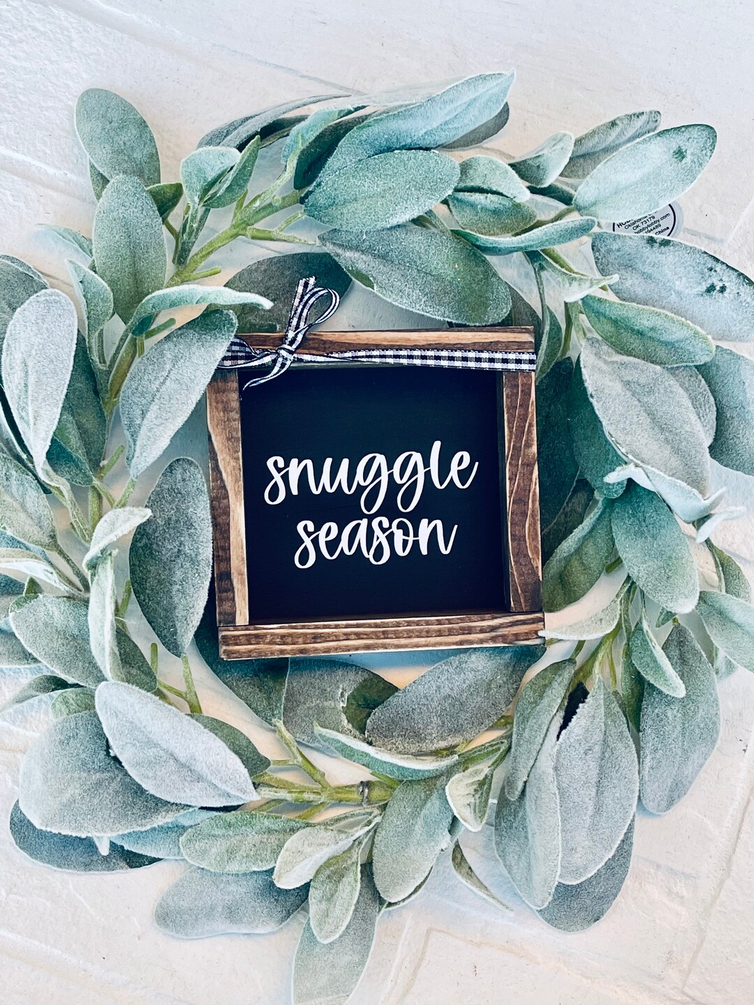 Snuggle season farmhouse Decor sign