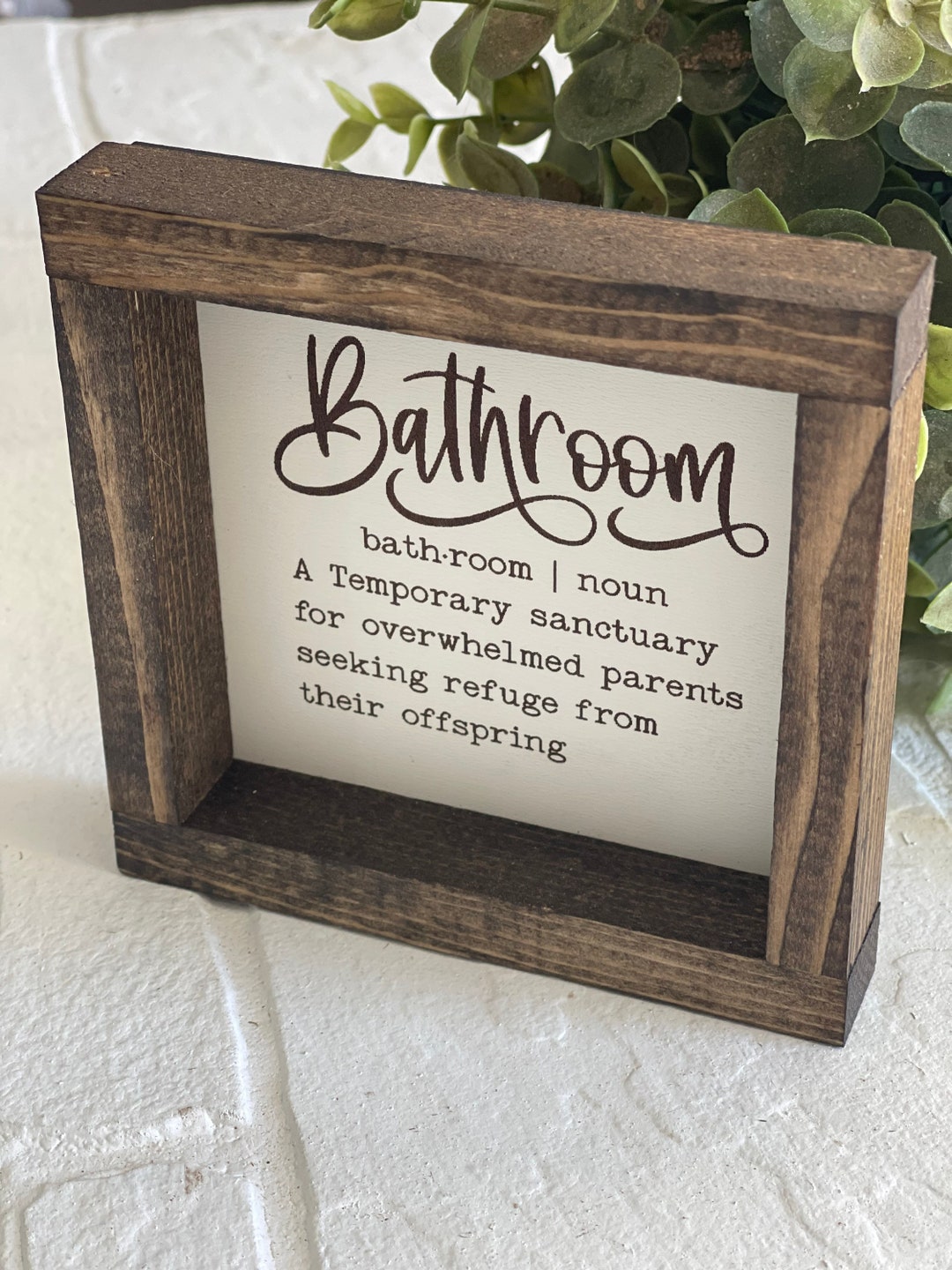 Bathroom Definition, A Temporary Sanctuary Funny Bathroom Farmhouse ...
