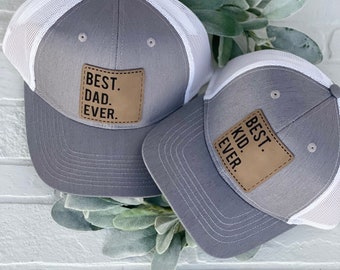 Father Son Matching Hats - Etsy
