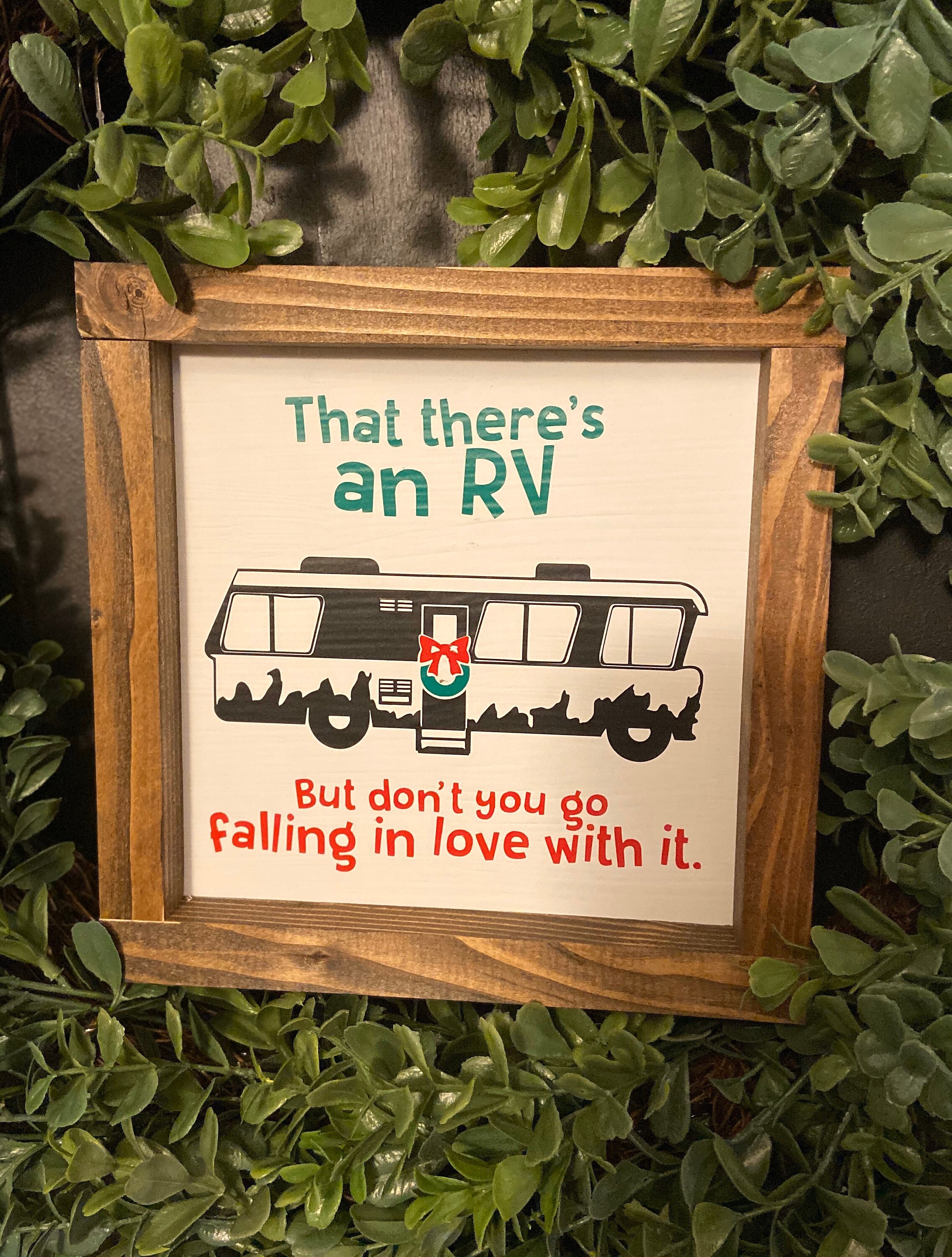 That Theres an Rv Christmas Vacation sign Etsy