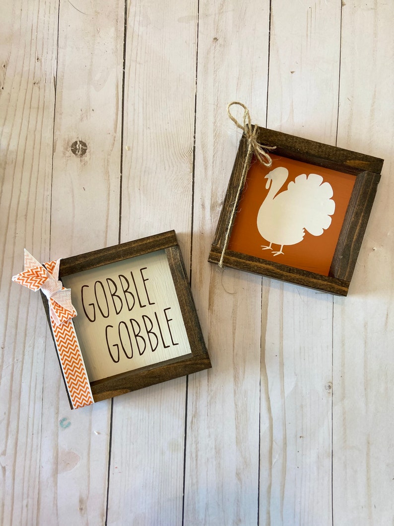 Thanksgiving Farmhouse Decor Signs image 3