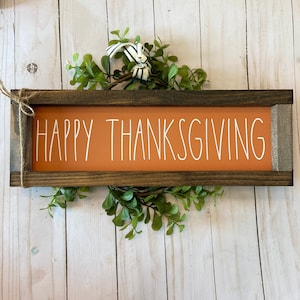 Thanksgiving Farmhouse Decor Signs image 5
