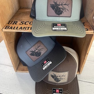 Elk Richardson 112 hunting  Hat - Hinting Season gift - Men&#39;s gift - Husband Gift