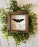 Bat Shit Crazy Home Decor Sign - Halloween Farmhouse - Funny Gift 