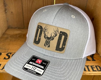 Richardson 112 Antler Dad Hat - Deer Hunter Gift - Men's SnapBack Adjustable Hat - Dad Gift
