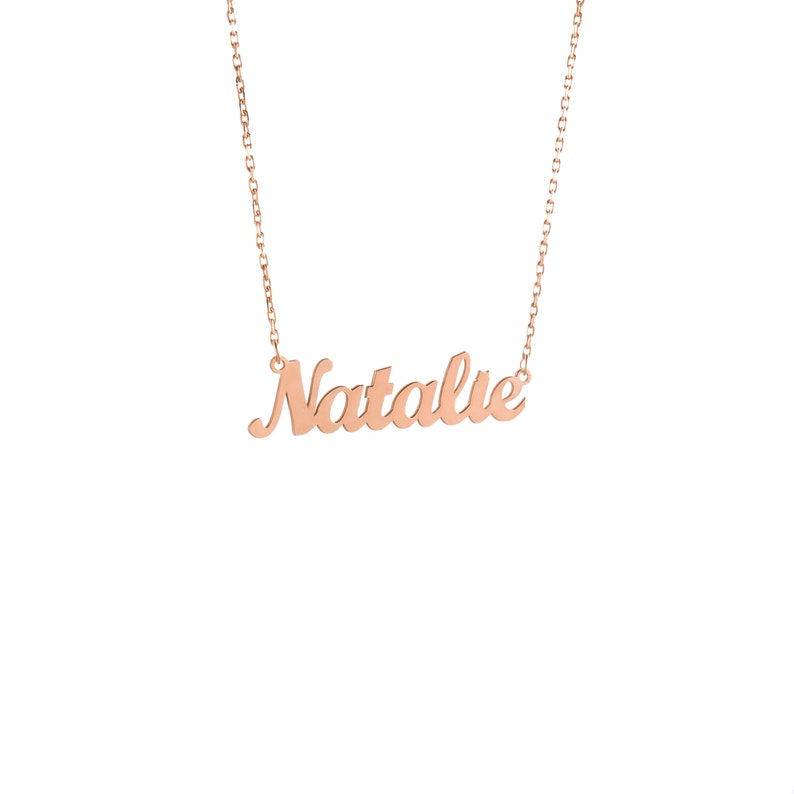 New Year 2021 Thanksgiving Custom Name Necklace Gold Name Necklace Baby Girl Name Necklace Children Name Jewelry Mom Gift Silver Necklace