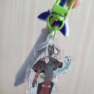 Snatched Rauru Keychain