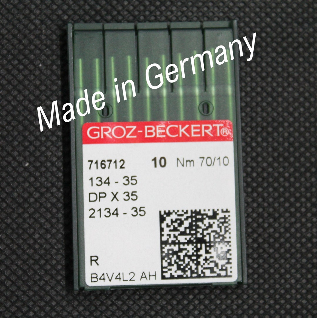 Groz Beckert Sewing Machine Needles Round Piston DP X 35 Etsy