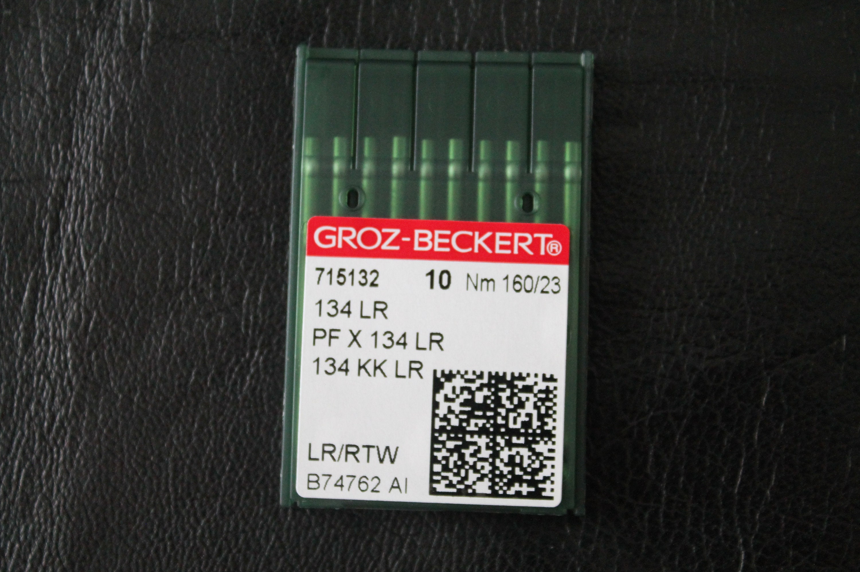 Leder Nadeln 134 LR GROZ-BECKERT 110/18 Maschinennadel PF X 134 LR OVP 