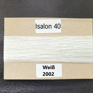 Stickgarn Ackermann Amann 100 Meter auf Karte Isafil 40, reine Rayon