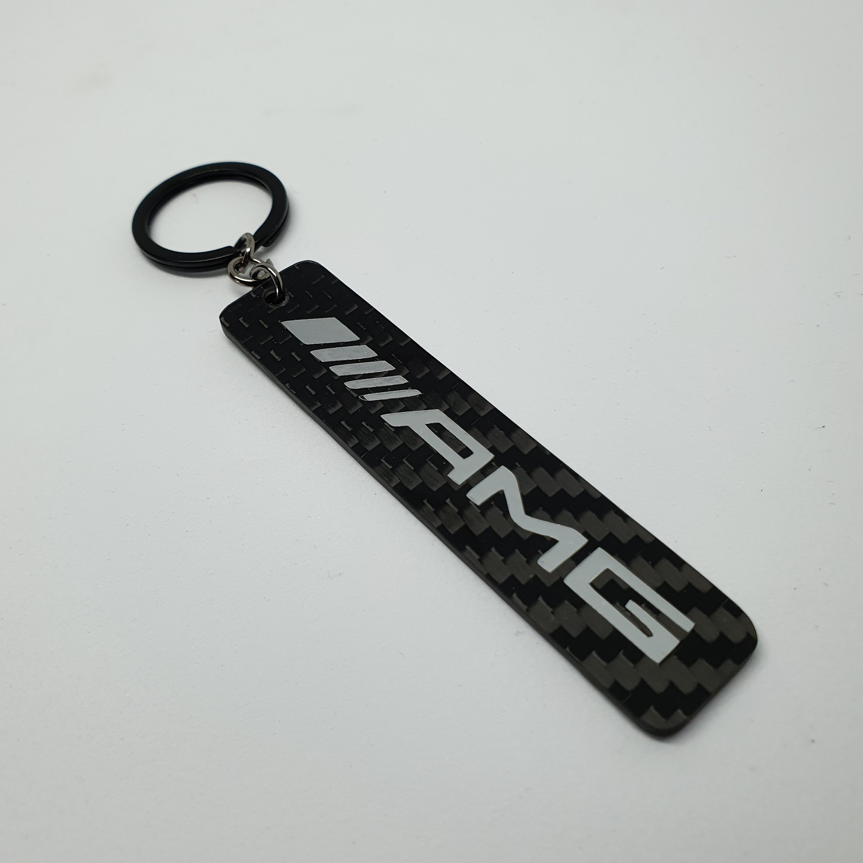 Carbon Fiber Keychain Keyring AMG Porteclés Fibre de Carbone Etsy