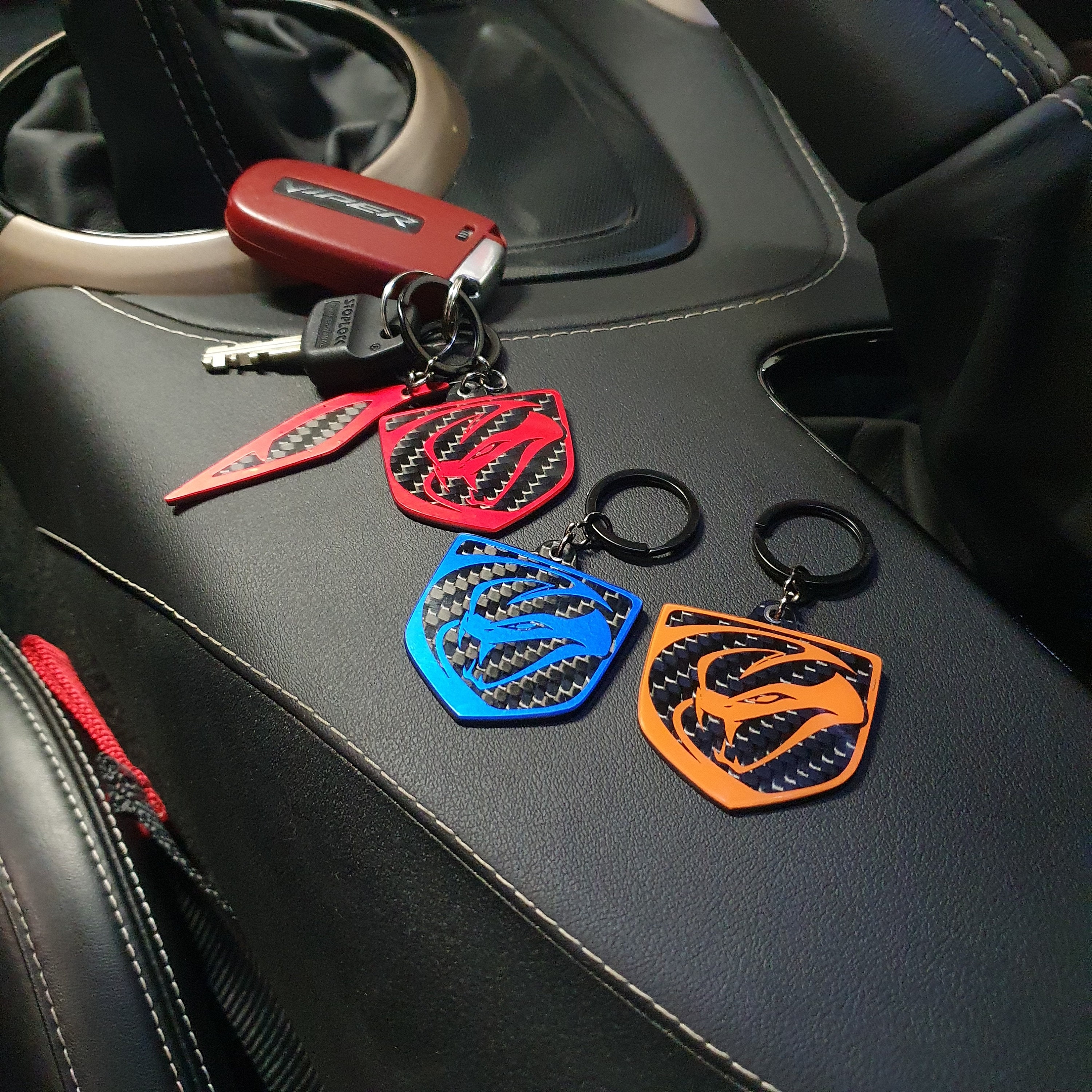 Carbon Fiber Keychain Keyring McLaren 765LT Porteclés Fibre Etsy