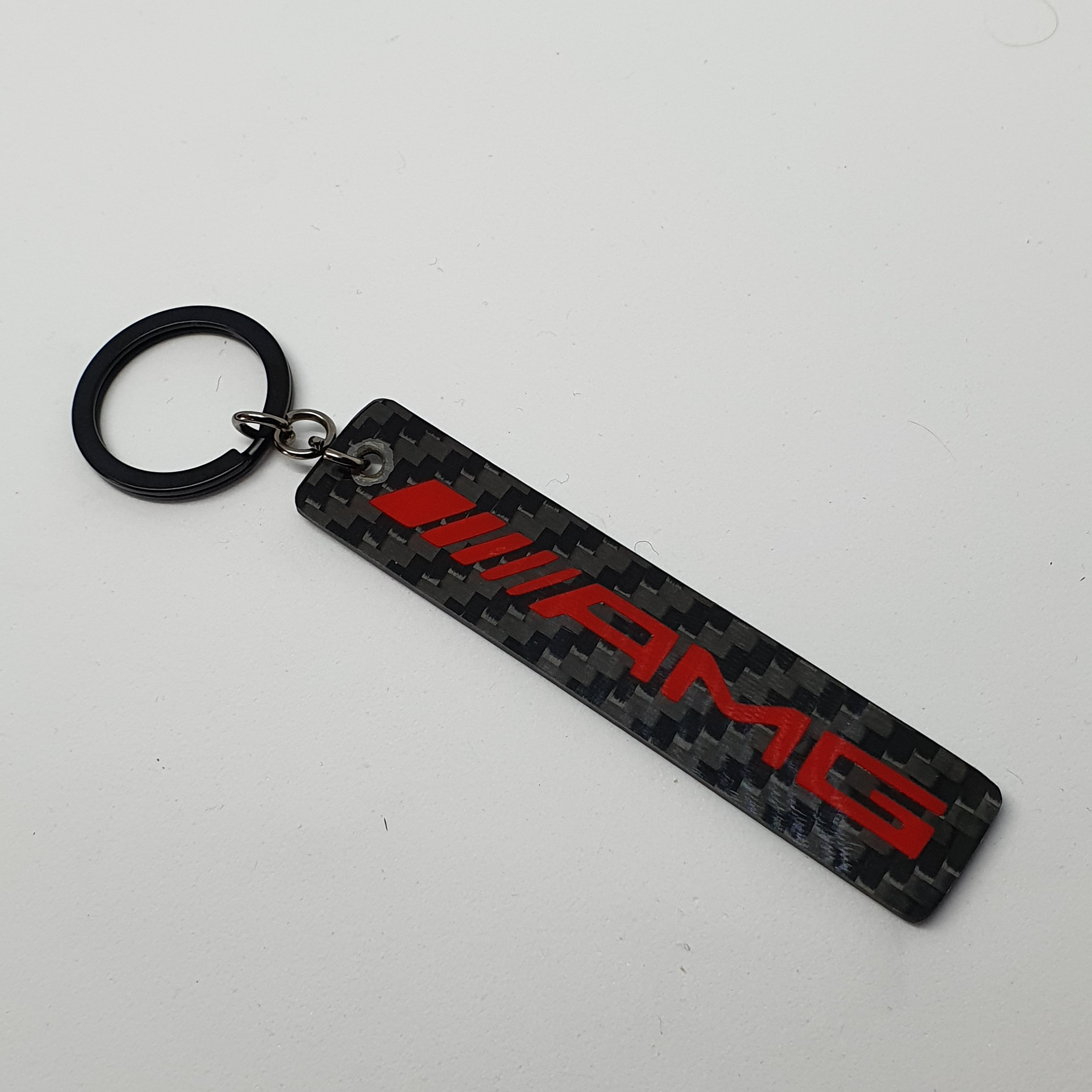 Carbon Fiber Keychain Keyring AMG Porteclés Fibre de Carbone Etsy