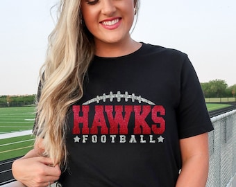 Custom team football mascot shirts sweatshirts & hoodies.