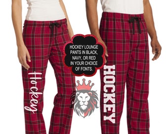 Custom Hockey lounge pants